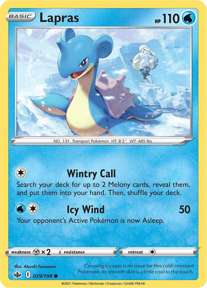 Lapras [SWSH06: Chilling Reign] 029/198
