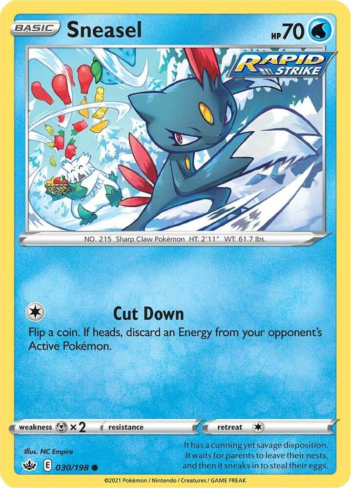 Sneasel [SWSH06: Chilling Reign] 030/198
