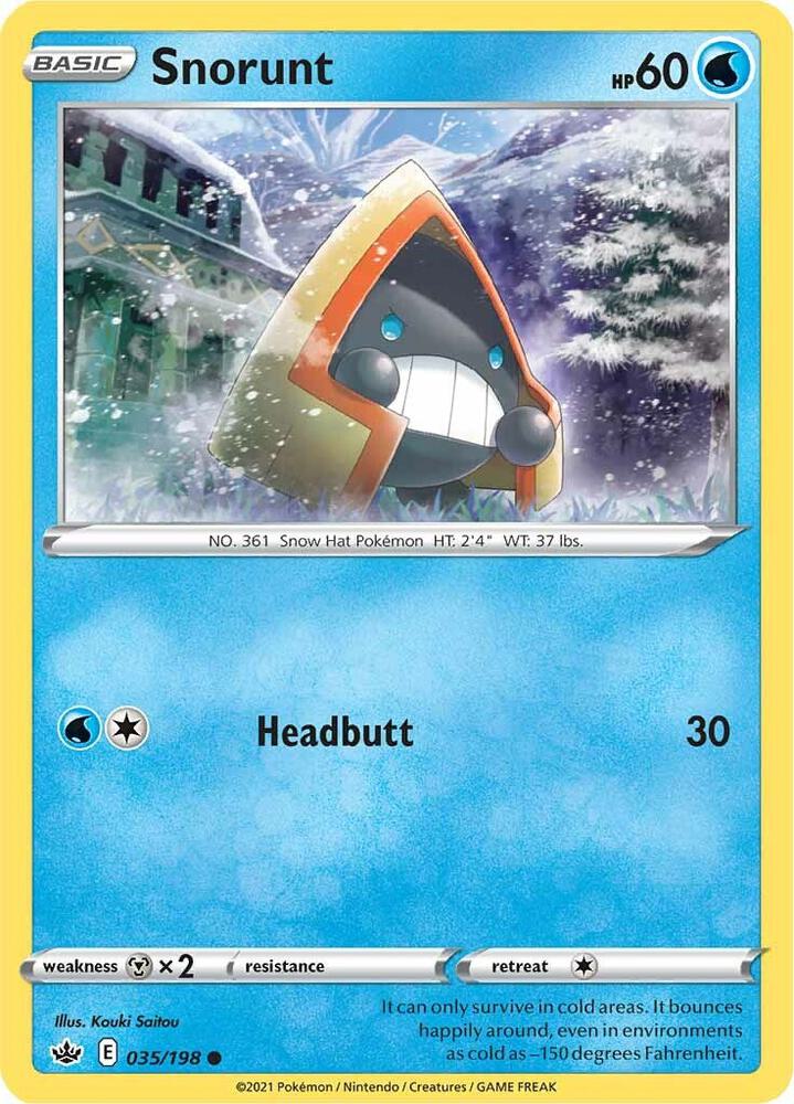 Snorunt [SWSH06: Chilling Reign] 035/198