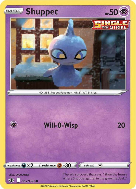Shuppet [SWSH06: Chilling Reign] 062/198