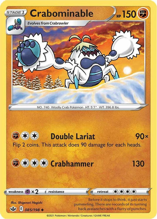 Crabominable [SWSH06: Chilling Reign] 085/198