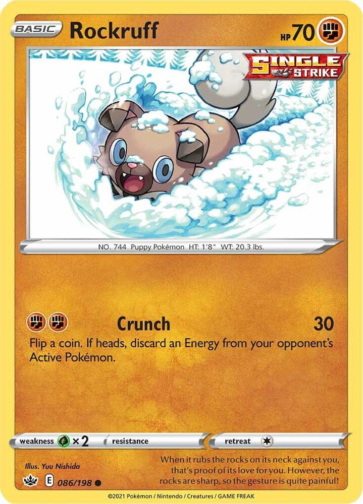 Rockruff [SWSH06: Chilling Reign] 086/198