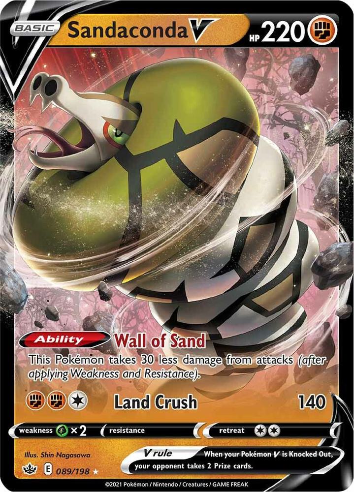Sandaconda V [SWSH06: Chilling Reign] 089/198