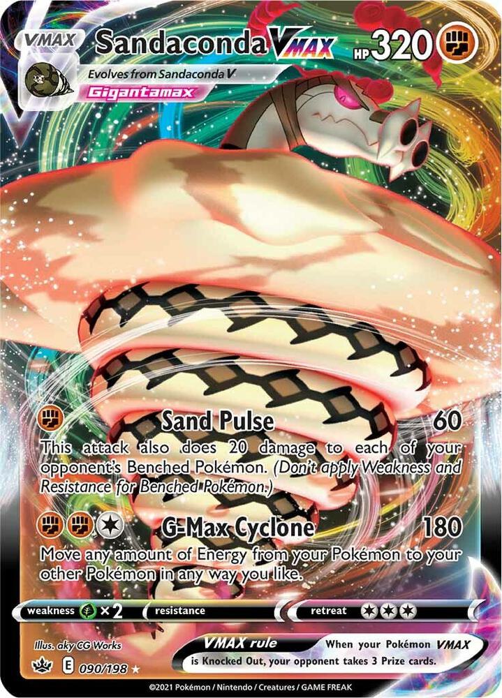 Sandaconda VMAX [SWSH06: Chilling Reign] 090/198