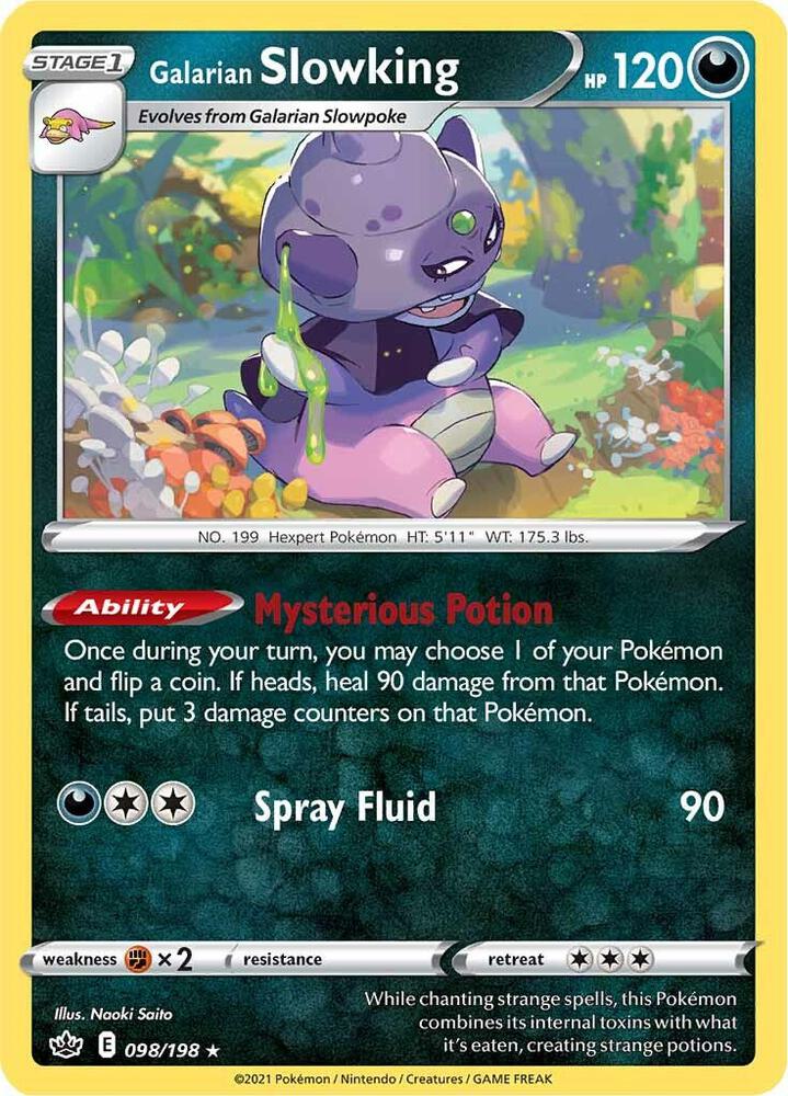 Galarian Slowking [SWSH06: Chilling Reign] 098/198