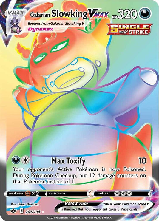 Galarian Slowking VMAX (Secret) [SWSH06: Chilling Reign] 207/198