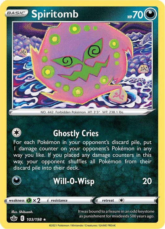 Spiritomb [SWSH06: Chilling Reign] 103/198