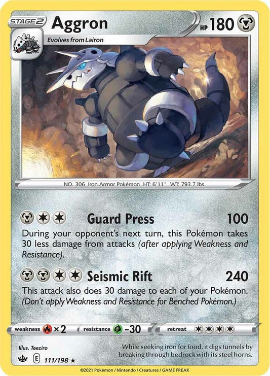 Aggron [SWSH06: Chilling Reign] 111/198