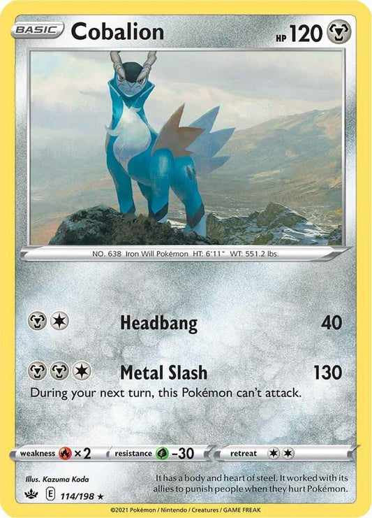 Cobalion [SWSH06: Chilling Reign] 114/198