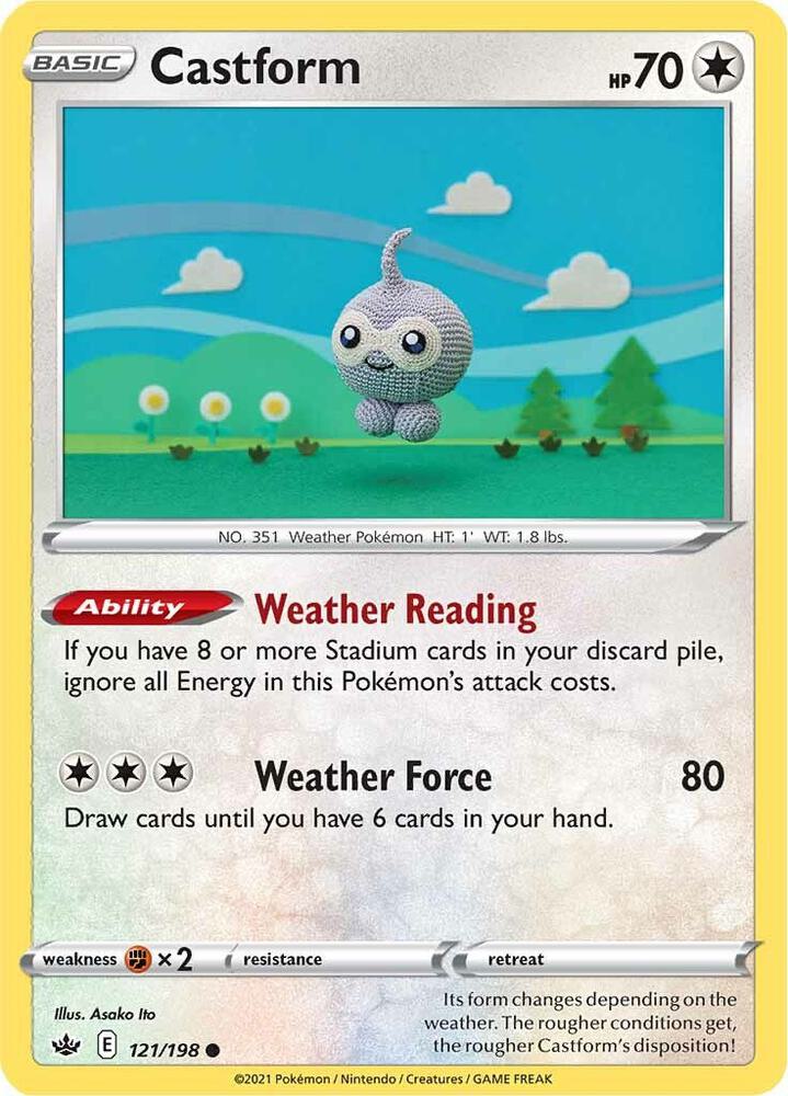 Castform [SWSH06: Chilling Reign] 121/198