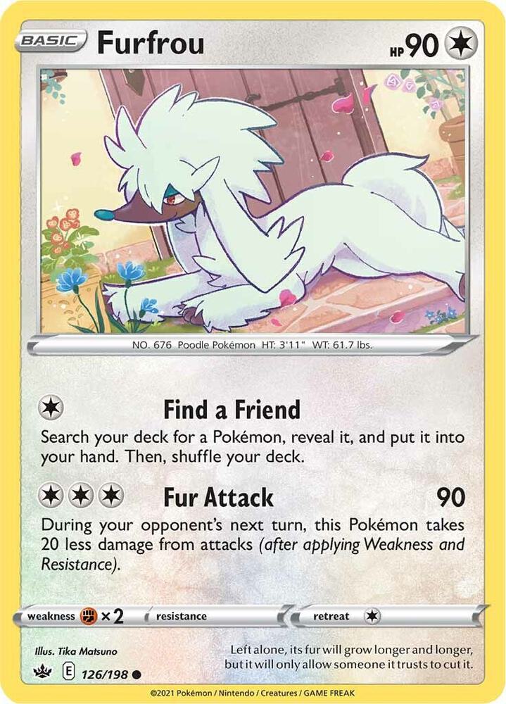 Furfrou [SWSH06: Chilling Reign] 126/198