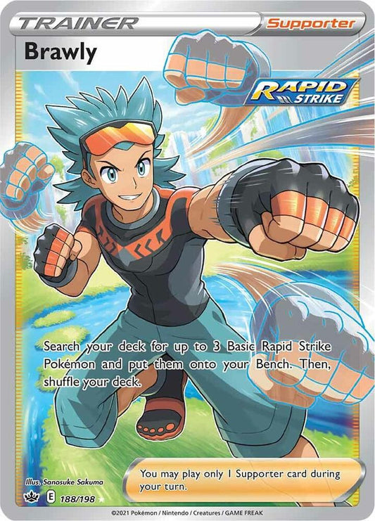 Brawly (Full Art) [SWSH06: Chilling Reign] 188/198