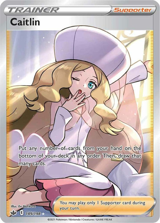 Caitlin (Full Art) [SWSH06: Chilling Reign] 189/198