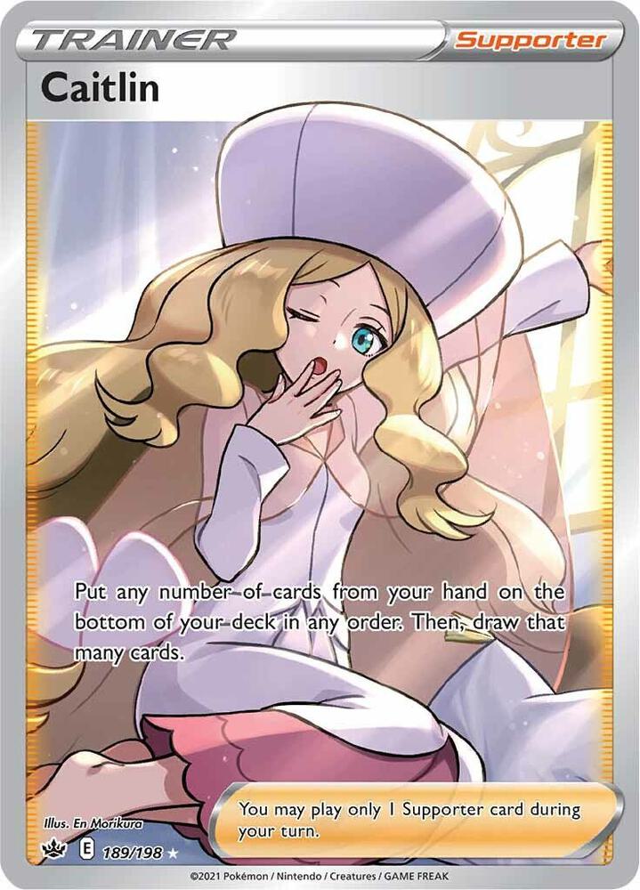 Caitlin (Full Art) [SWSH06: Chilling Reign] 189/198