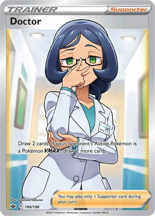 Doctor (Full Art) [SWSH06: Chilling Reign] 190/198