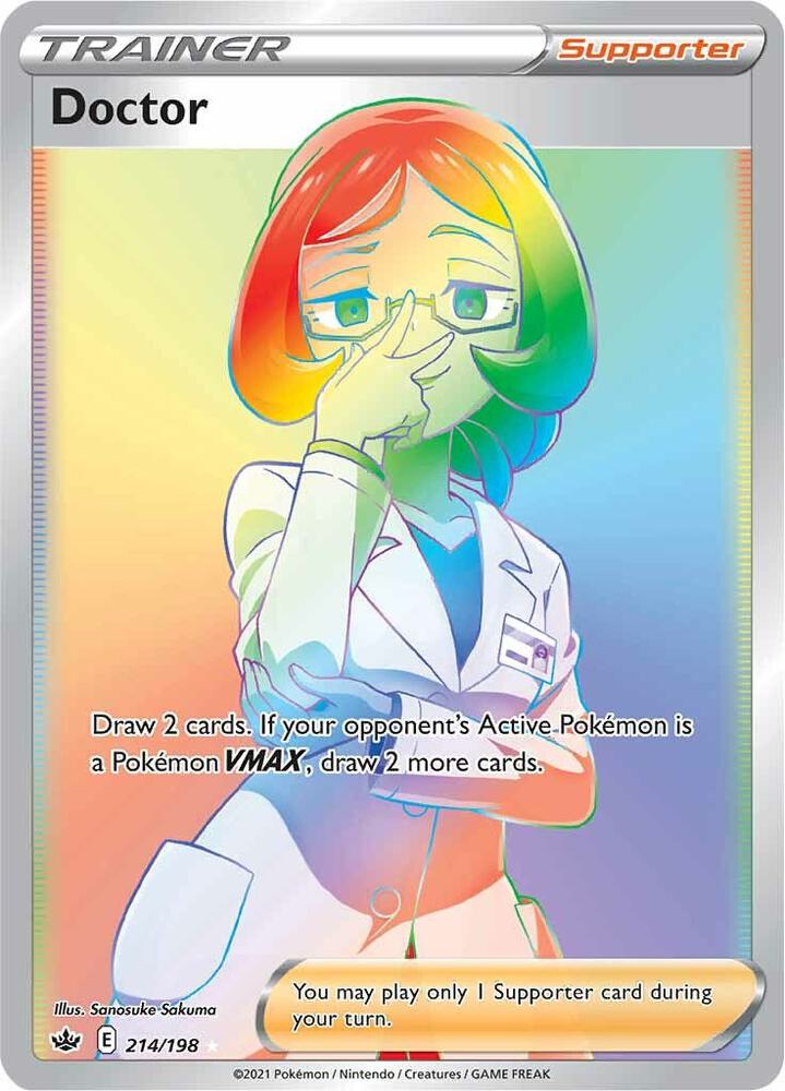 Doctor (Secret) [SWSH06: Chilling Reign] 214/198