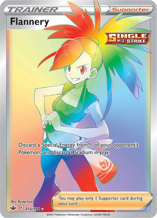 Flannery (Secret) [SWSH06: Chilling Reign] 215/198