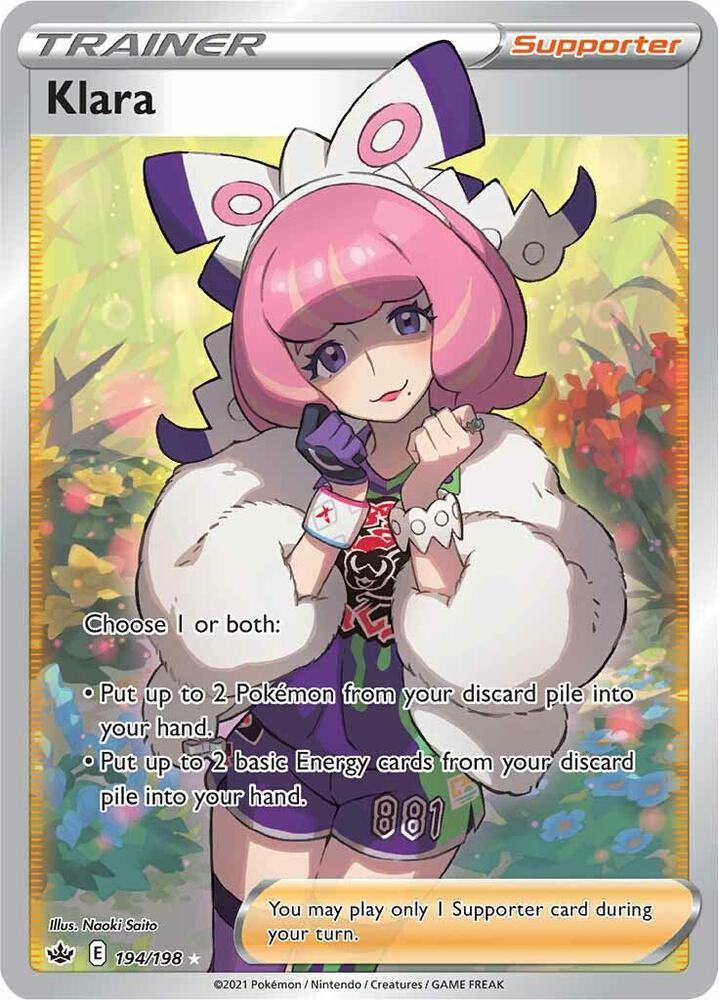 Klara (Full Art) [SWSH06: Chilling Reign] 194/198