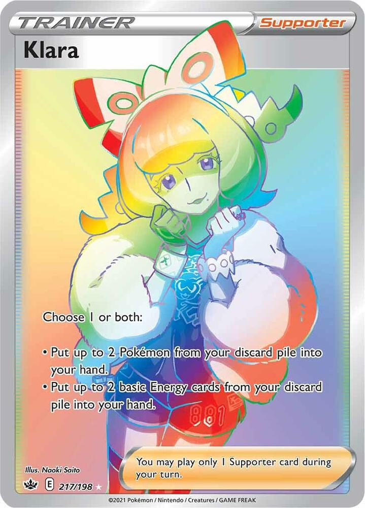 Klara (Secret) [SWSH06: Chilling Reign] 217/198
