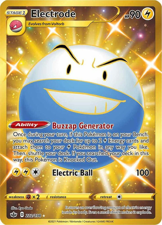 Electrode (Secret) [SWSH06: Chilling Reign] 222/198