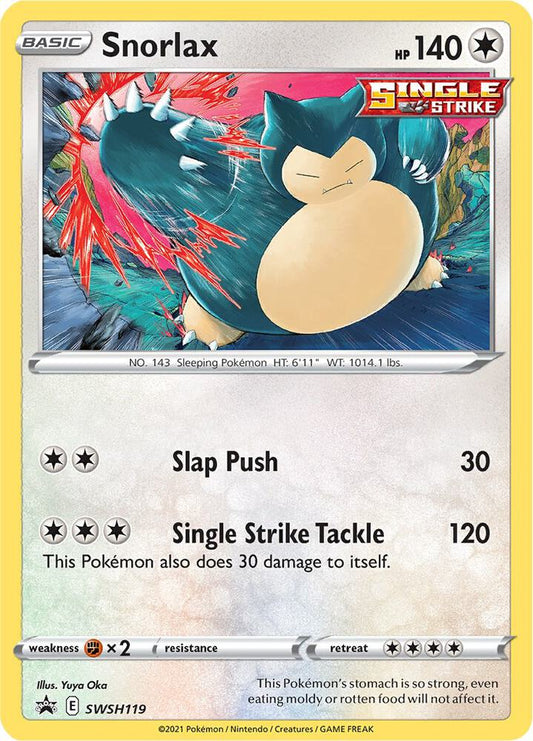 Snorlax - SWSH119 [SWSH: Sword & Shield Promo Cards] SWSH119