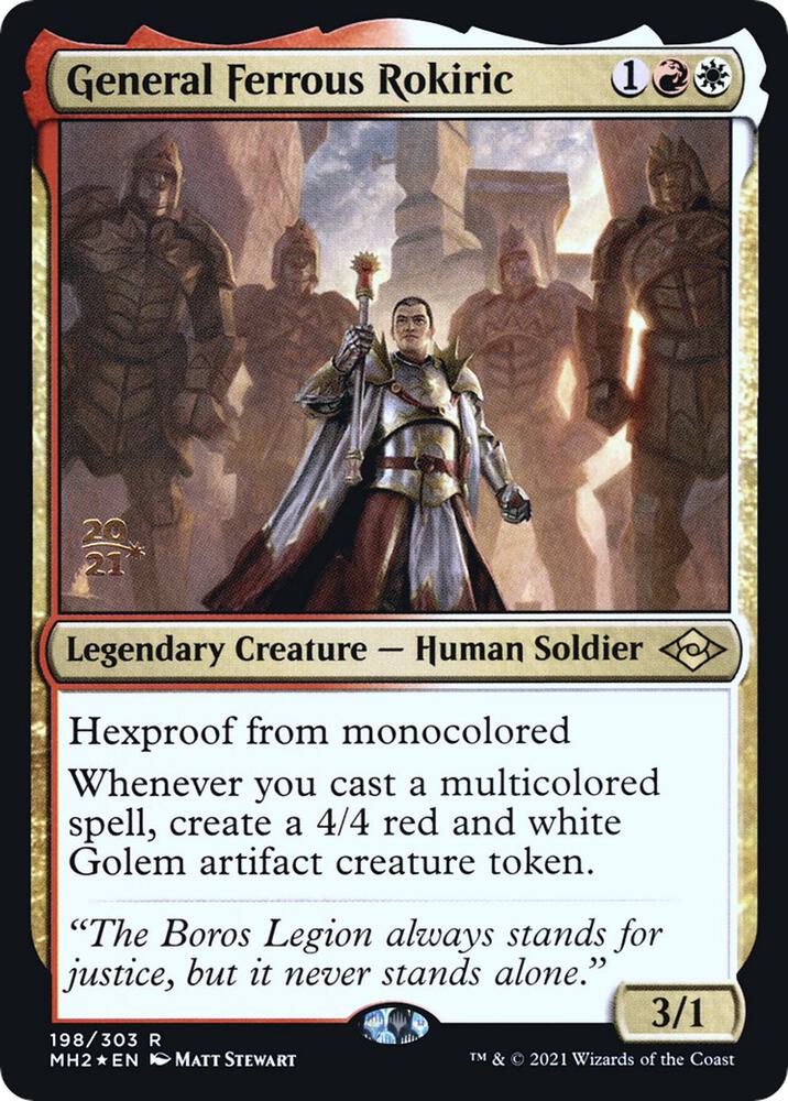 General Ferrous Rokiric [Prerelease Cards] 198