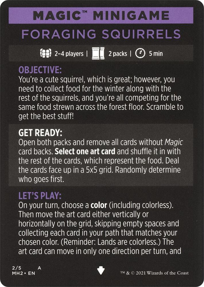 Magic Minigame: Foraging Squirrels [Modern Horizons 2] 2