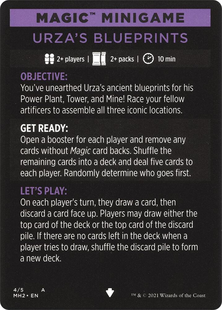Magic Minigame: Urza's Blueprints [Modern Horizons 2] 4