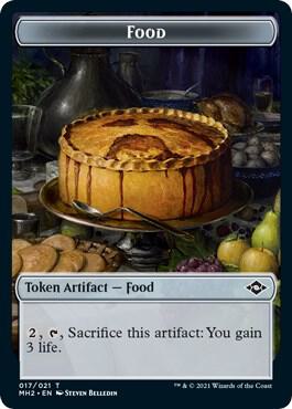 Food (017) // Bird Double-Sided Token [Modern Horizons 2] 17 // 1