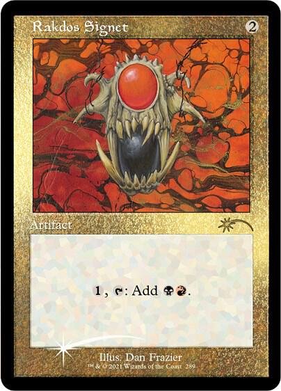 Rakdos Signet (Foil Etched) [Secret Lair Drop Series] 289