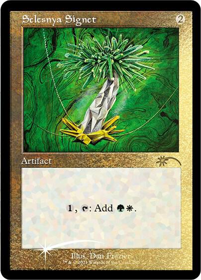 Selesnya Signet (Foil Etched) [Secret Lair Drop Series] 290