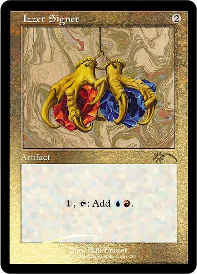 Izzet Signet (Foil Etched) [Secret Lair Drop Series] 293