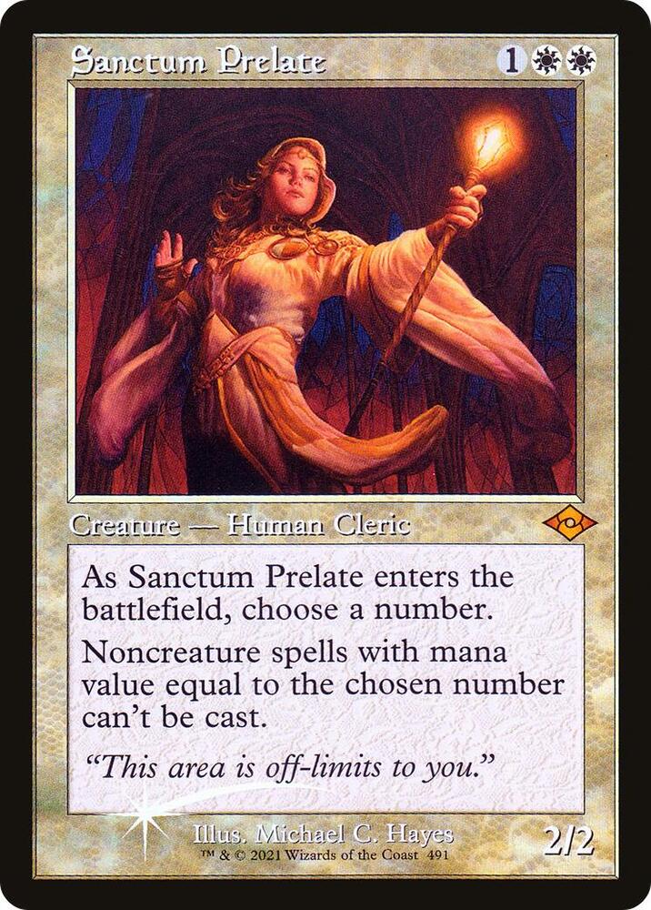 Sanctum Prelate [Buy-A-Box Promos] 491