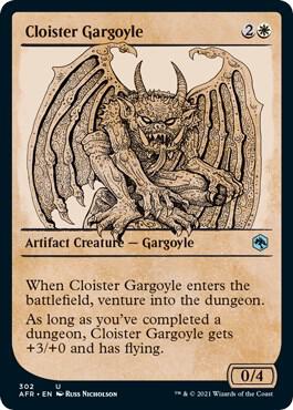 Cloister Gargoyle (Showcase) [Adventures in the Forgotten Realms] 302