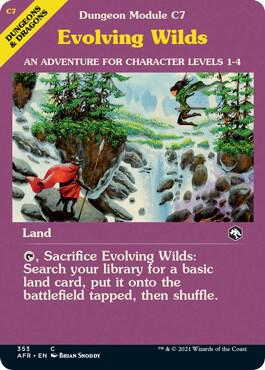 Evolving Wilds (Dungeon Module) [Adventures in the Forgotten Realms] 353