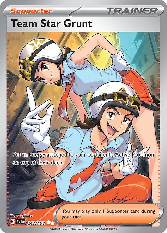 Team Star Grunt - 242/198 Scarlet & Violet