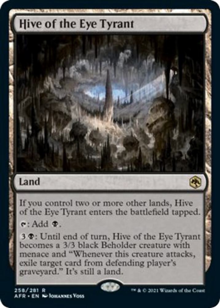 Hive of the Eye Tyrant [Adventures in the Forgotten Realms] 258