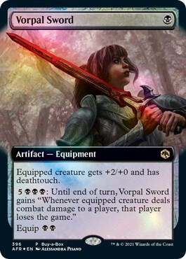 Vorpal Sword [Buy-A-Box Promos] 396