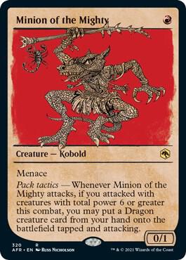 Minion of the Mighty (Showcase) [Adventures in the Forgotten Realms] 320