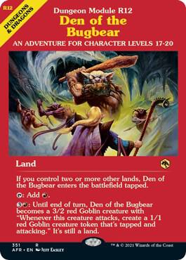 Den of the Bugbear (Dungeon Module) [Adventures in the Forgotten Realms] 351