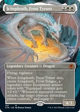 Icingdeath, Frost Tyrant (Borderless) [Adventures in the Forgotten Realms] 287