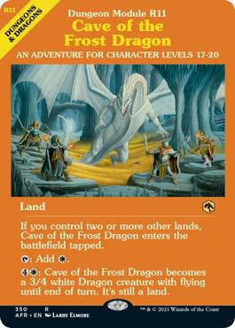 Cave of the Frost Dragon (Dungeon Module) [Adventures in the Forgotten Realms] 350
