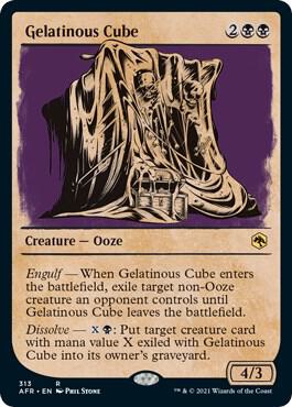 Gelatinous Cube (Showcase) [Adventures in the Forgotten Realms] 313