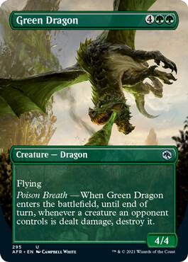 Green Dragon (Borderless) [Adventures in the Forgotten Realms] 295