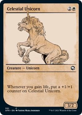 Celestial Unicorn (Showcase) [Adventures in the Forgotten Realms] 301