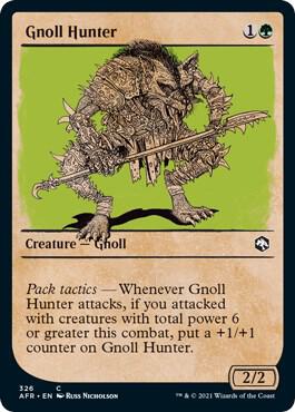 Gnoll Hunter (Showcase) [Adventures in the Forgotten Realms] 326