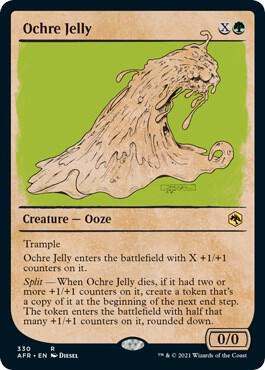 Ochre Jelly (Showcase) [Adventures in the Forgotten Realms] 330