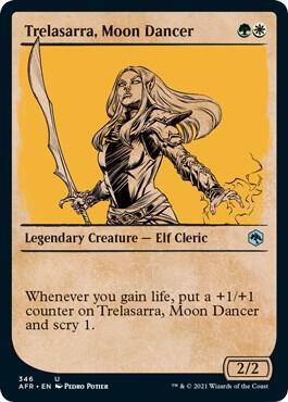 Trelasarra, Moon Dancer (Showcase) [Adventures in the Forgotten Realms] 346