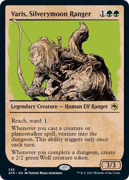 Varis, Silverymoon Ranger (Showcase) [Adventures in the Forgotten Realms] 335