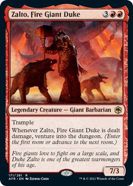 Zalto, Fire Giant Duke [Adventures in the Forgotten Realms] 171